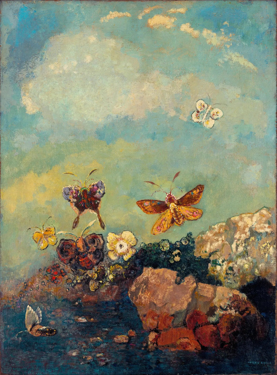 Butterflies - Odilon Redon