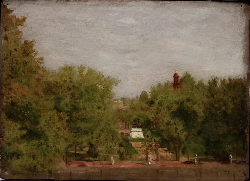 Lafayette Park, Washington, D.C. - Thomas Eakins