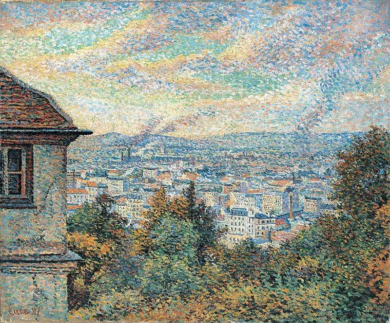 Paris seen from Montmartre - Maximilien Luce