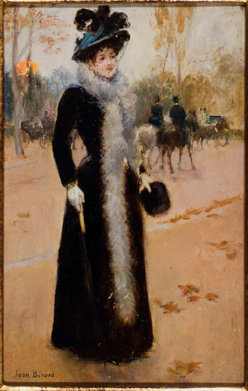 Parisienne au Bois - Jean Béraud