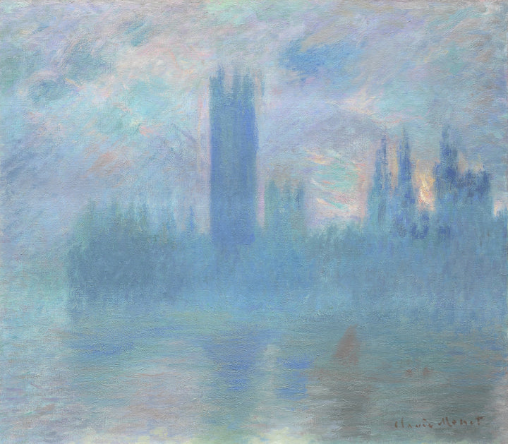 The Parliament of London, Chicago W1600 - Claude Monet