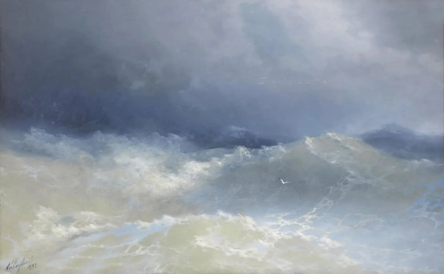 Among the Waves - Ivan Aïvazovski