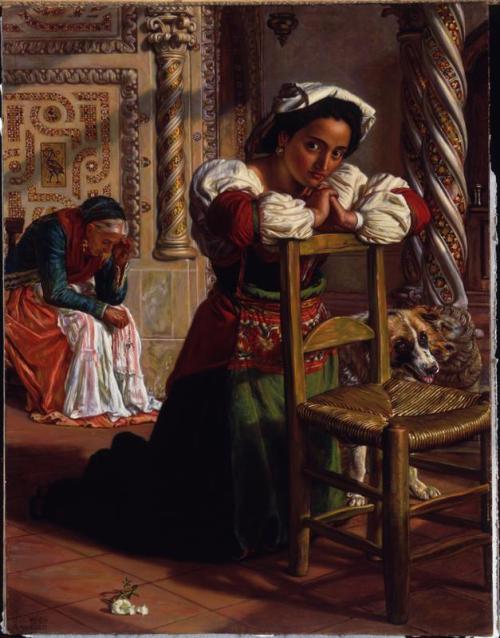 Past and Present - William Holman Hunt