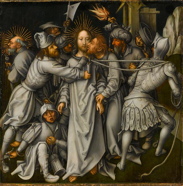 Passion grise : The Arrest of Jesus - Hans Holbein the Elder