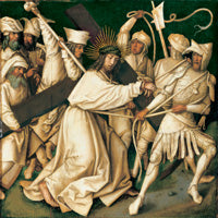 Passion grise : The Christ carrying the cross - Hans Holbein the Elder