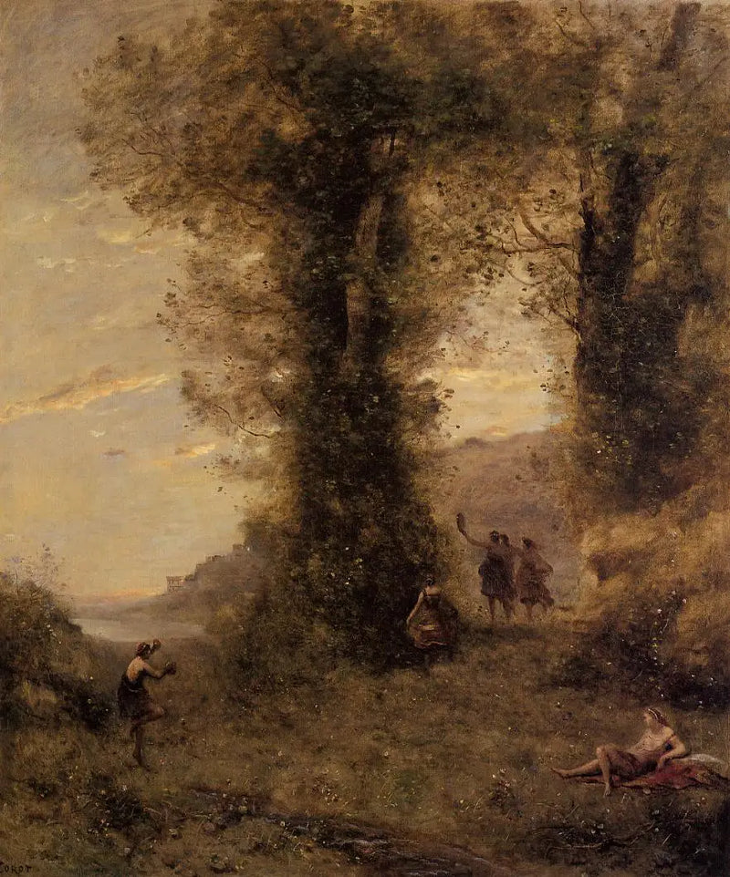 Pastoral — Souvenir d'Italie - Jean-Baptiste Camille Corot