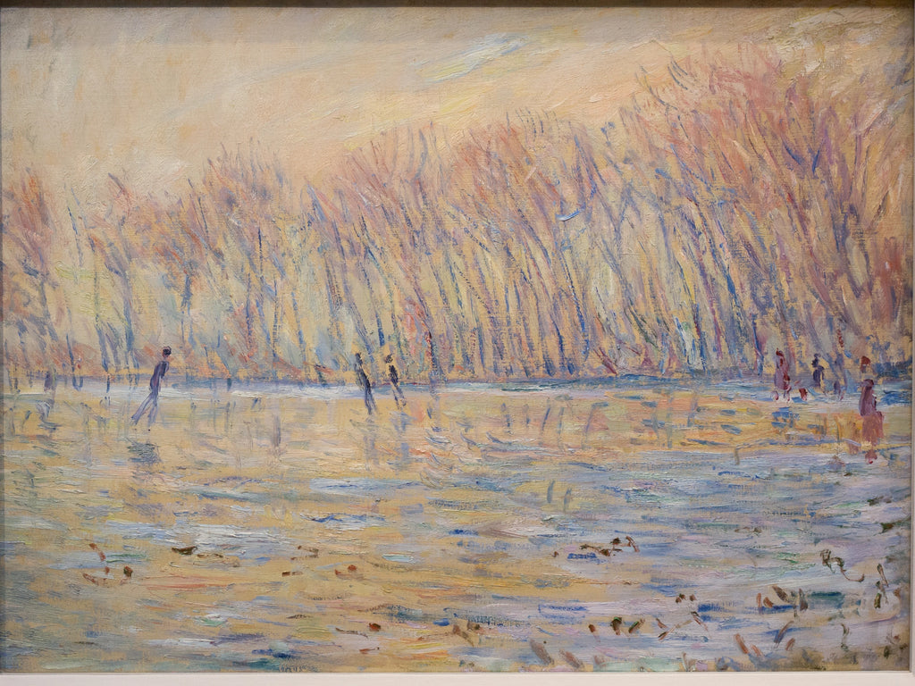 Les Patineurs à Giverny de Claude Monet, 1899 – Museum Barberini MB-Mon-29, Wildenstein 1619