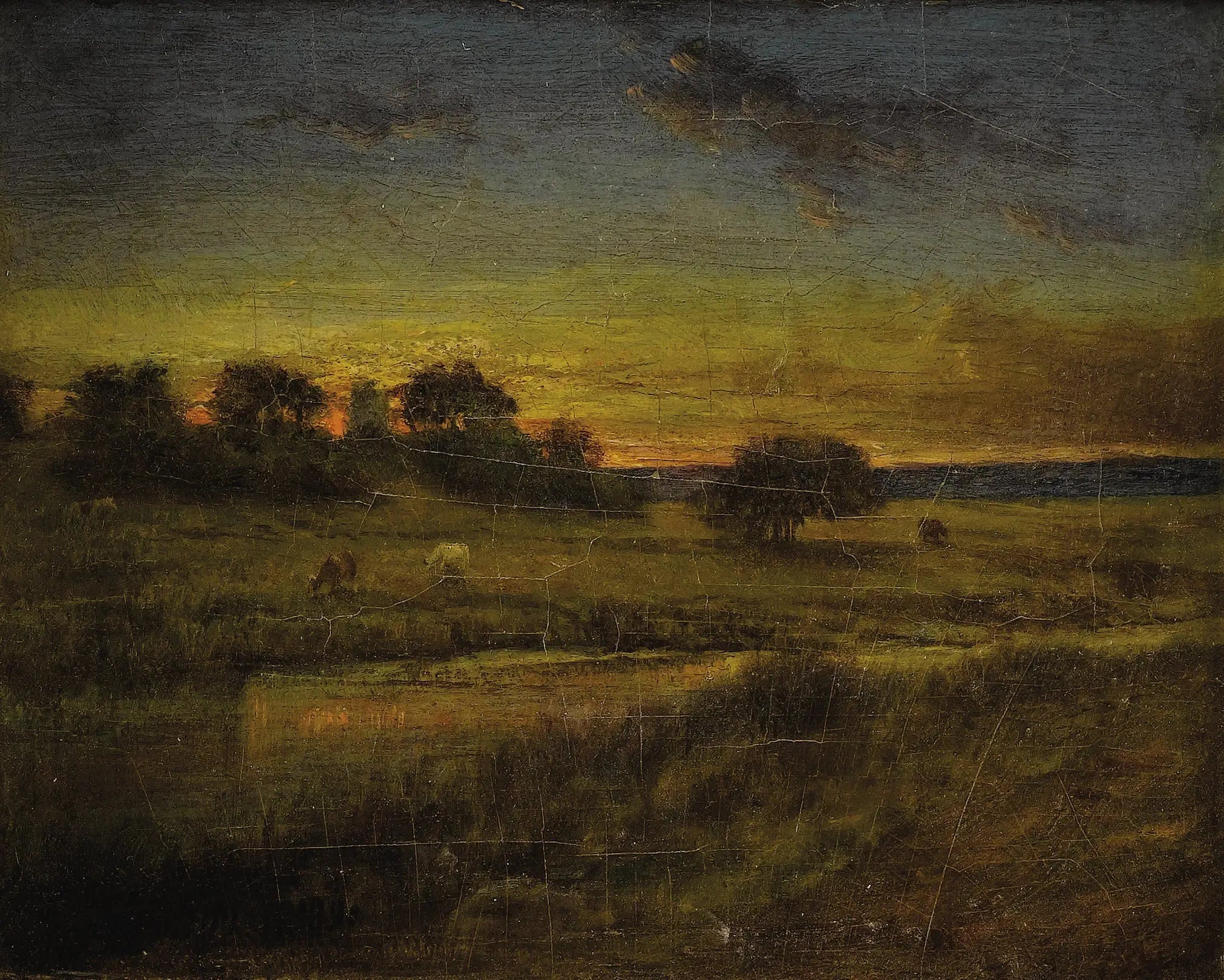 Pâturage à l’aube - George Inness - Alpha Reproduction