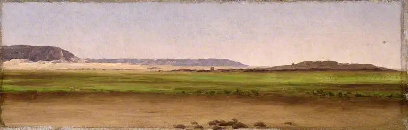 Pasture, Egypt - Frederic Leighton