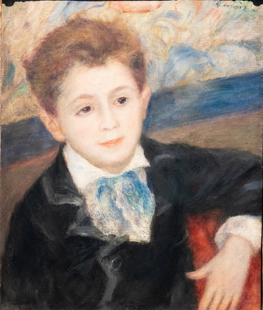 Portrait of Paul Meunier, Murer son - Pierre-Auguste Renoir