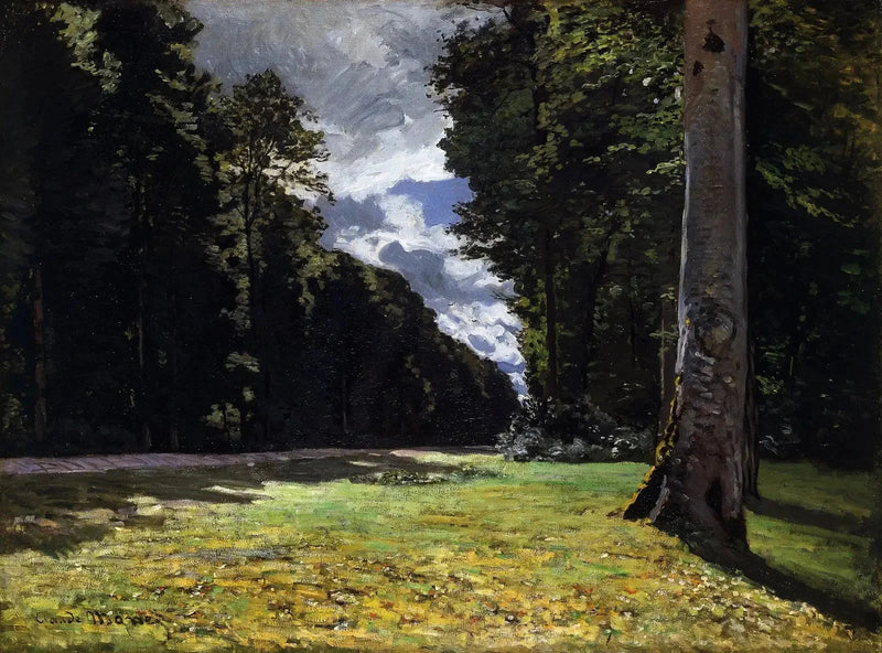 Le Pavé de Chailly in the forest of Fontainebleau W57 - Claude Monet