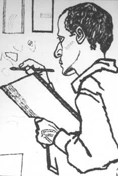 Autoportrait - Pavel Filonov
