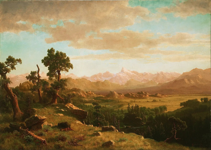 Wind River Country - Albert Bierstadt