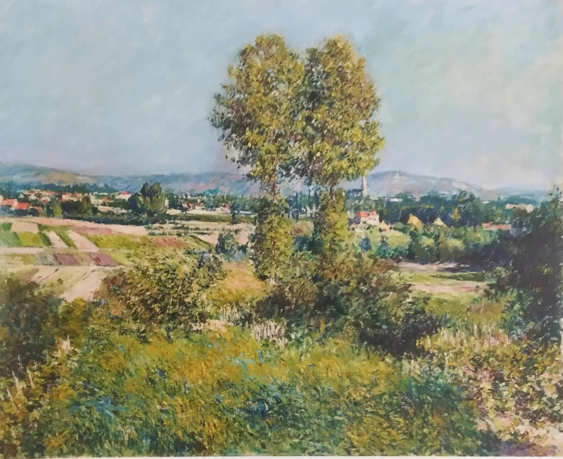 Landscape at Argenteuil - Gustave Caillebotte