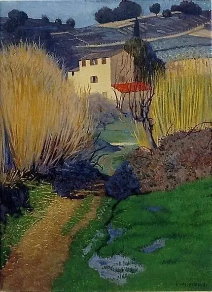 Cagnes Landscape - Félix Vallotton