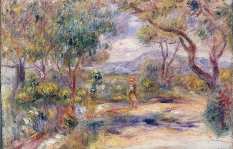 Landscape at Cagnes (Renoir's Garden) - Pierre-Auguste Renoir