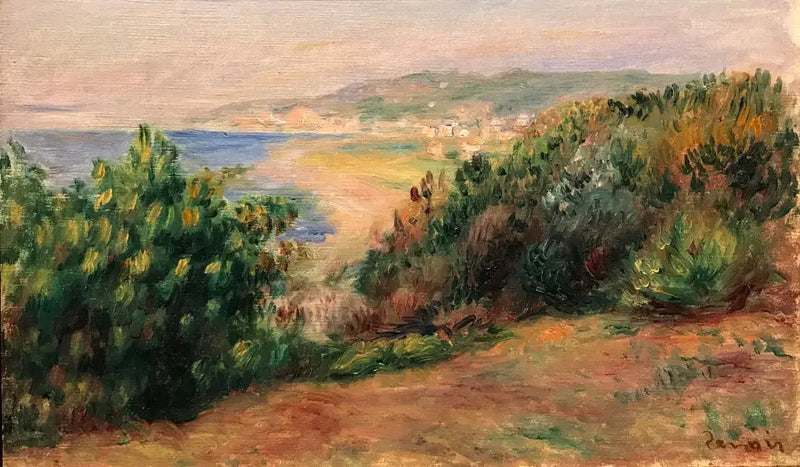 Landscape at Cagnes - Pierre-Auguste Renoir