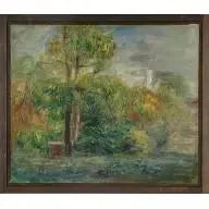 Landscape at Cagnes - Pierre-Auguste Renoir