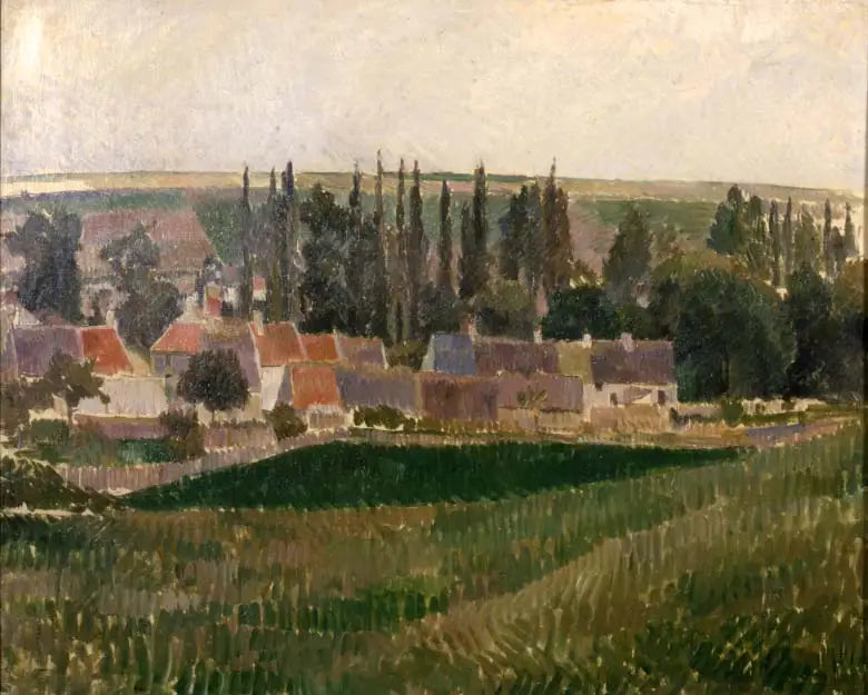 Landscape at Osny - Camille Pissarro