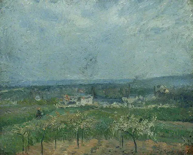 Landscape at Pontoise - Camille Pissarro