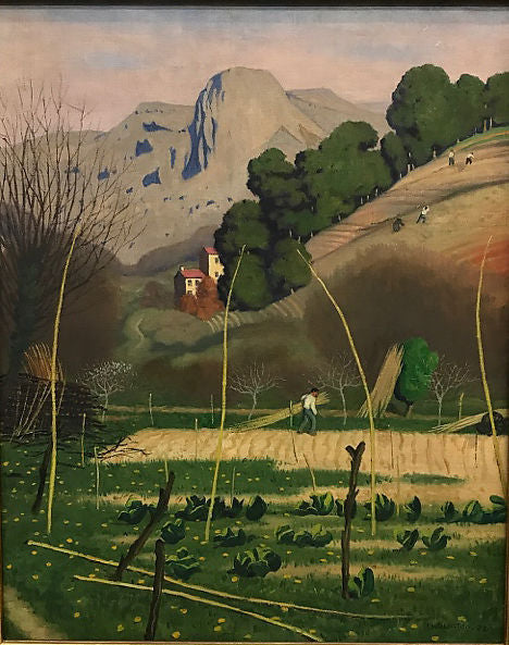 Landscape in Saint-Jeannet, Provence - Félix Vallotton