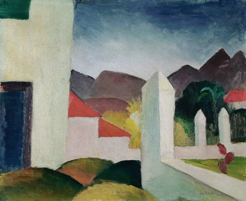 African Landscape - August Macke