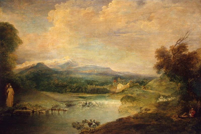 Landscape - Antoine Watteau