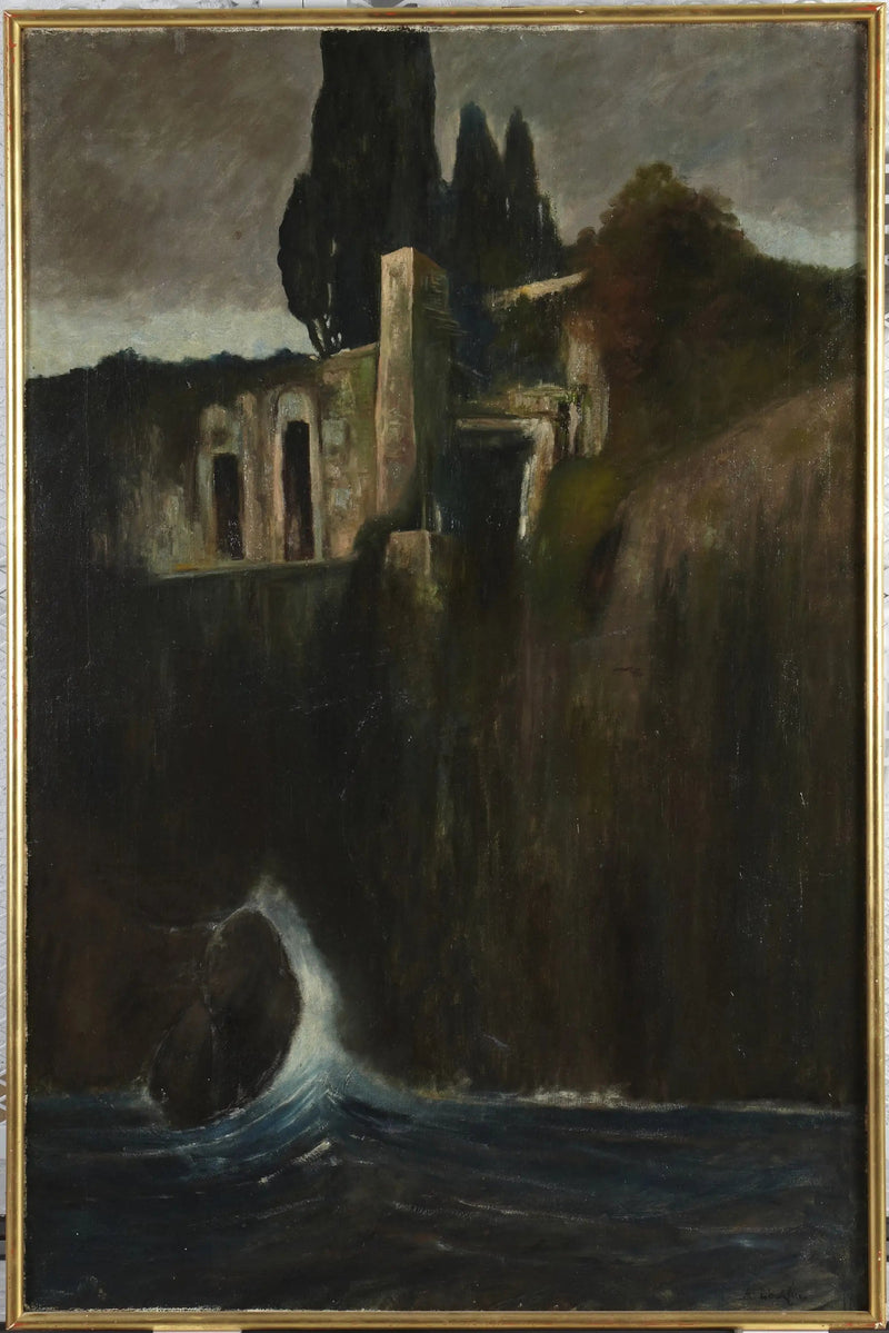 Landscape - Arnold Böcklin