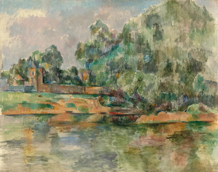 Landscape by the Water - Paul Cézanne