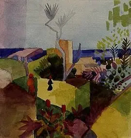Seaside Landscape - August Macke