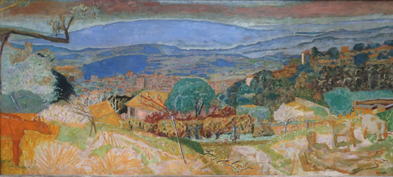 Landscape at Cannet - Pierre Bonnard