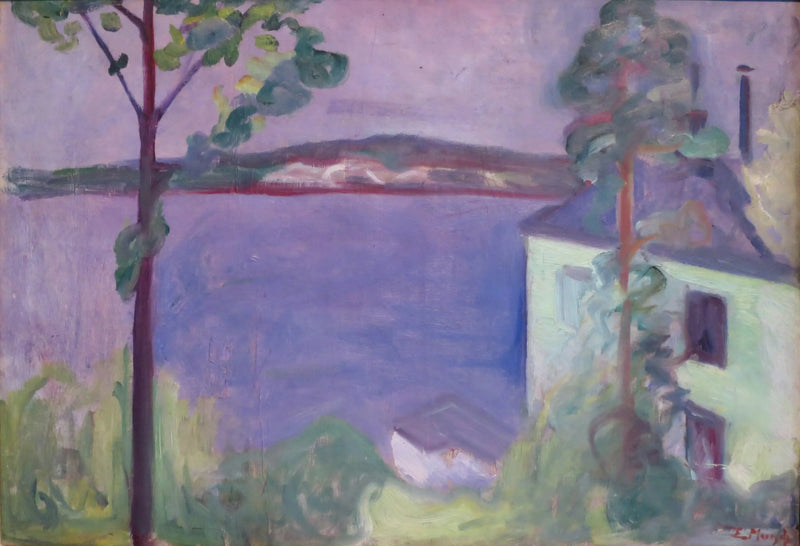 Moonlit Landscape - Edvard Munch