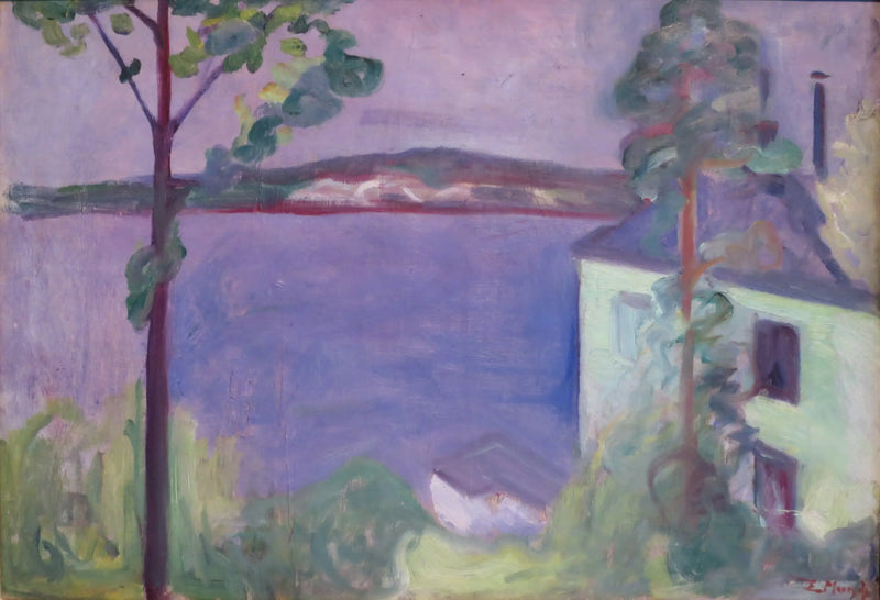 Moonlit Landscape - Edvard Munch