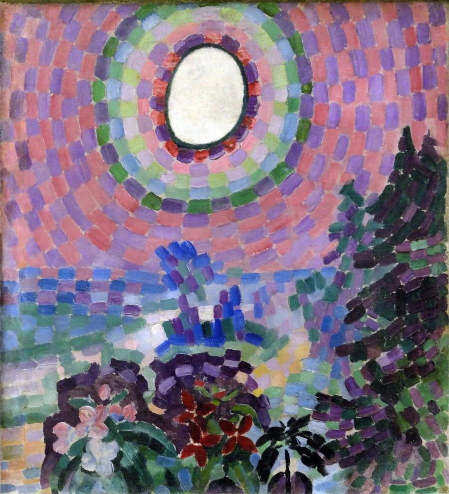 Landscape with Disk - Robert Delaunay