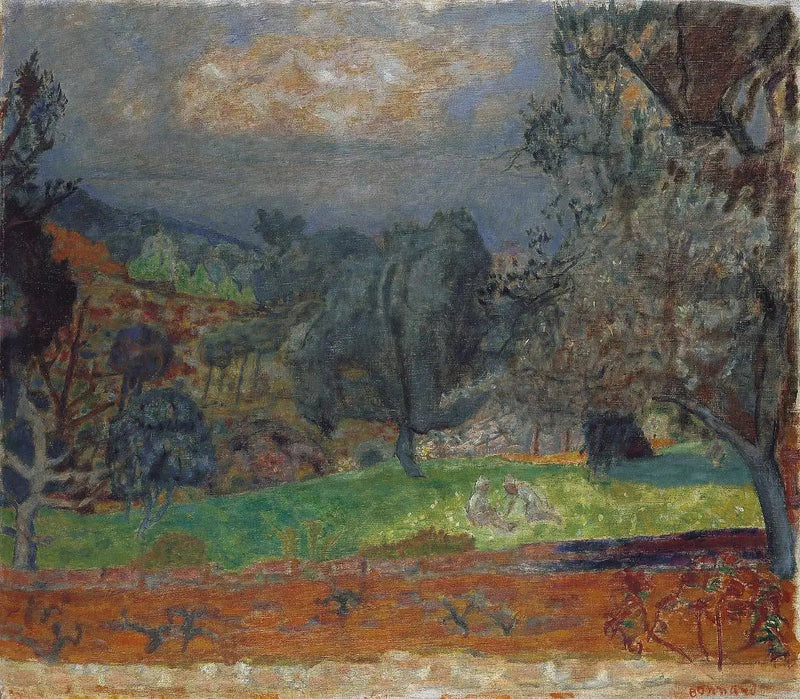 Landscape at Sunset. Le Cannet - Pierre Bonnard