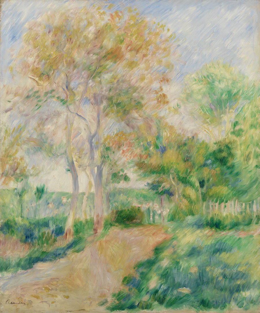Autumn Landscape - Pierre-Auguste Renoir