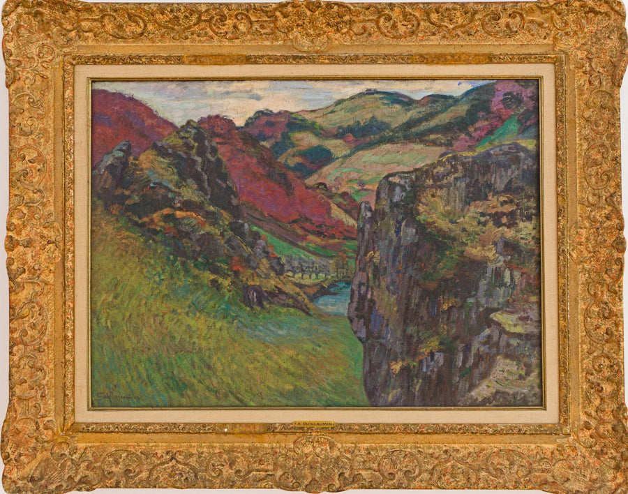 Landscape near Saint-Julien-des-Chazes - Armand Guillaumin