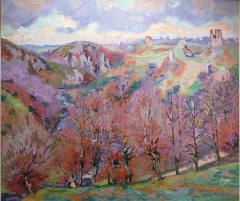Landscape with Ruins - Armand Guillaumin