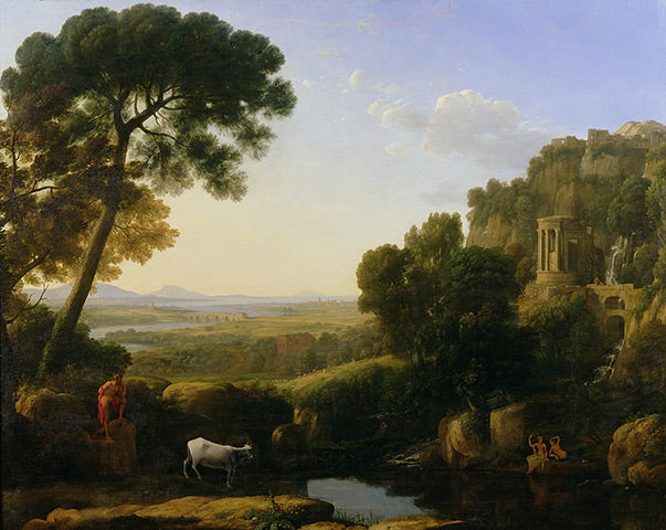 Landscape with Argus Guarding Io - Claude Lorrain