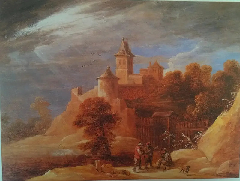 Landscape with Castle - David Teniers the Younger