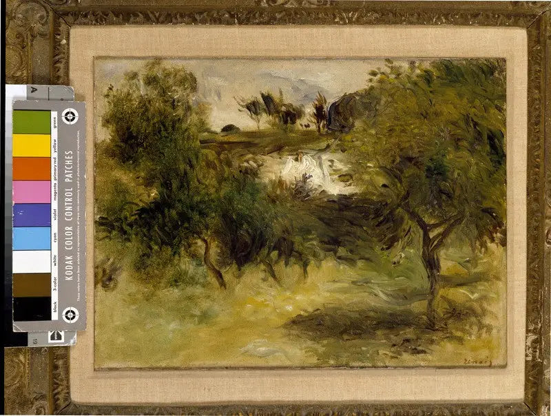 Landscape with Trees - Pierre-Auguste Renoir