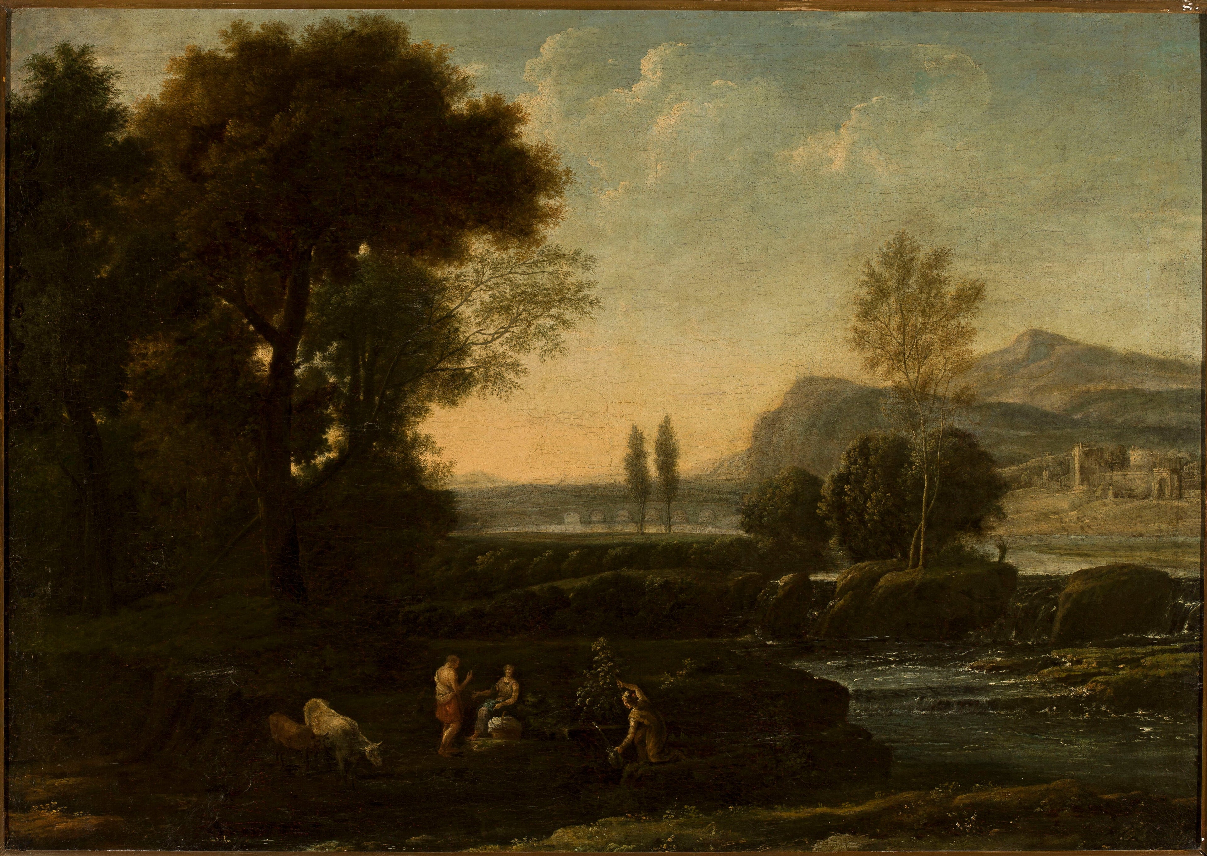 Landscape with Shepherds - Claude Lorrain
