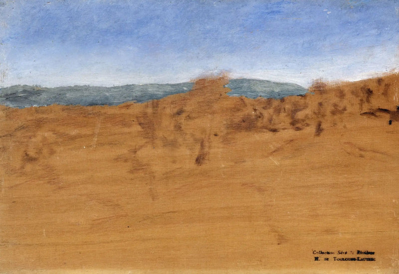 Landscape with Dunes near Arcachon - Henri de Toulouse-Lautrec