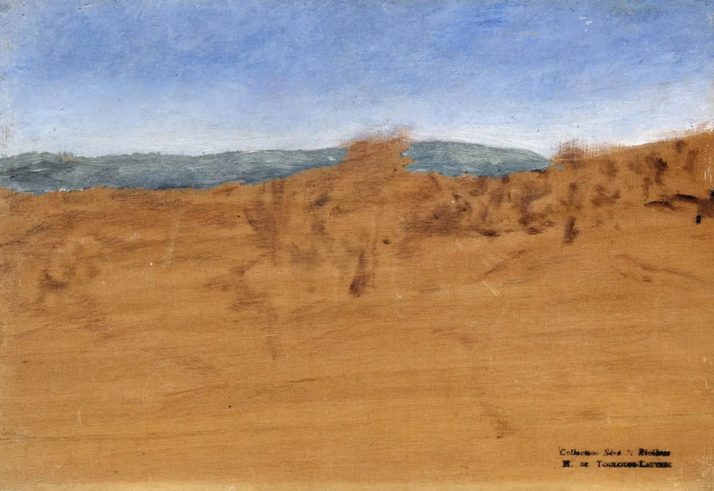 Landscape with Dunes near Arcachon - Henri de Toulouse-Lautrec
