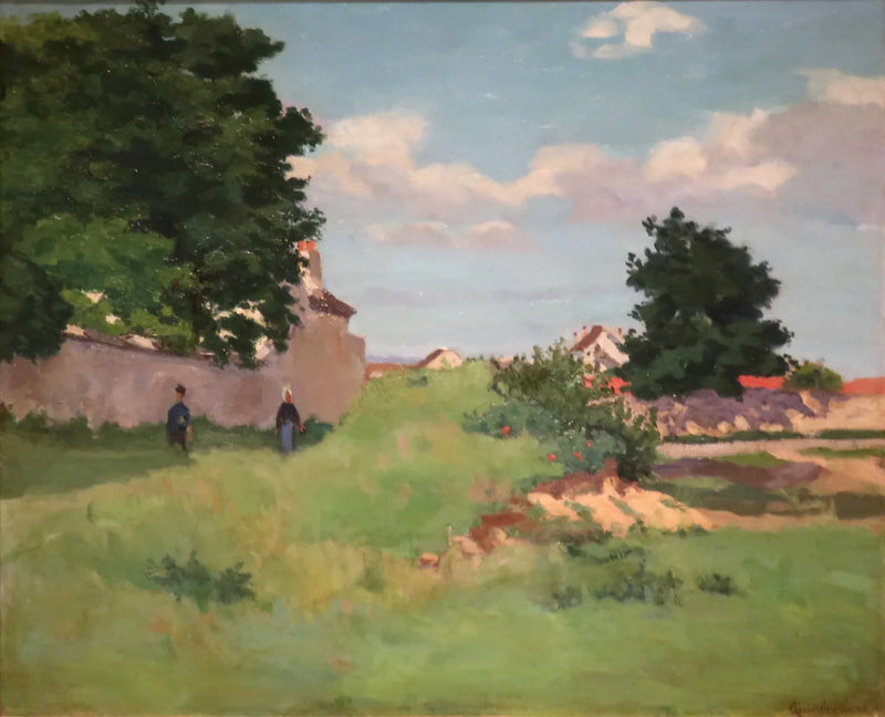 Landscape with Figures - Armand Guillaumin