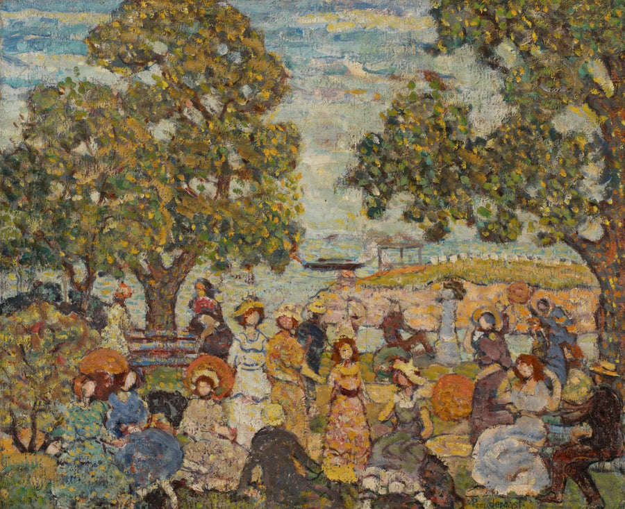 Landscape with Figures - Maurice Prendergast