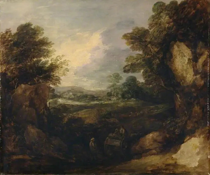 Landscape with Figures - Thomas Gainsborough