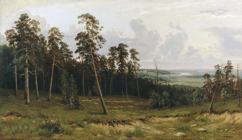 Landscape with Forest - Ivan Chichkine