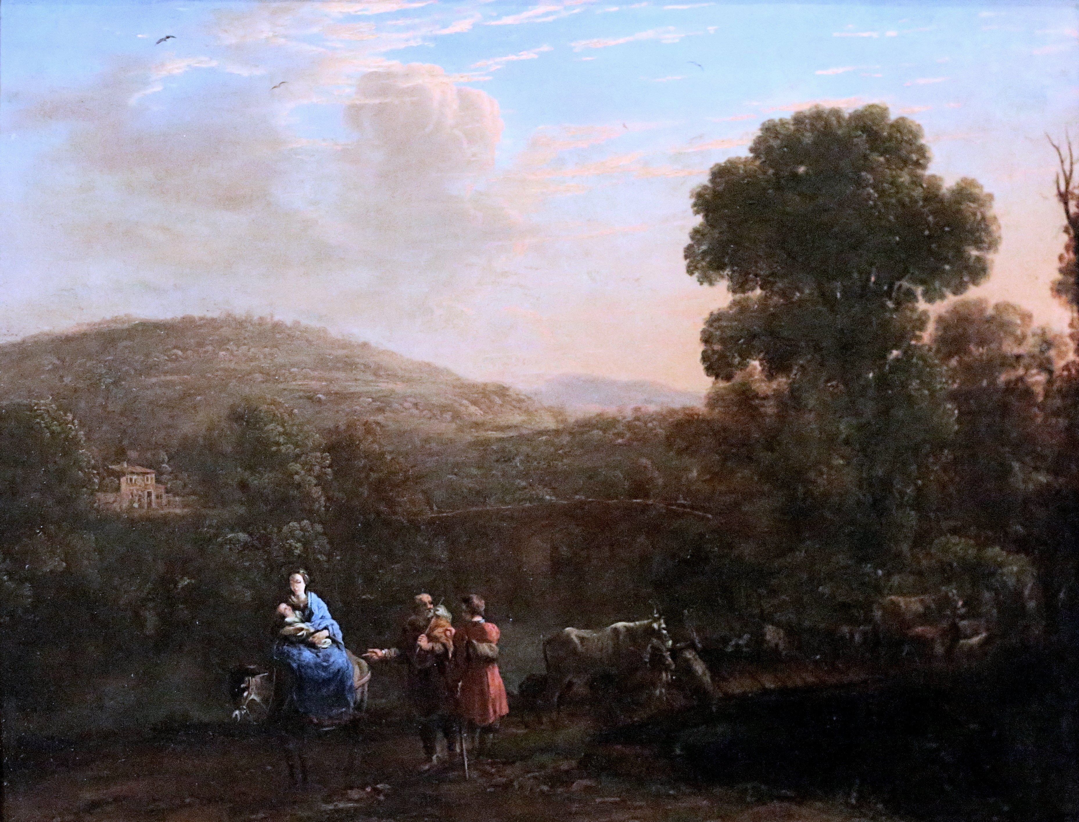 Landscape with the Flight into Egypt - Claude Lorrain