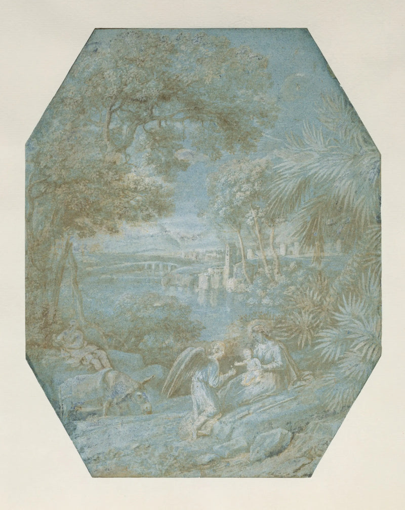 Landscape with the Rest During the Flight into Egypt - Claude Lorrain